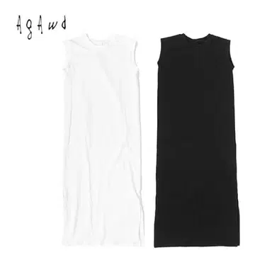 [새상품급] AGAWD Nosleeve Tee Onepiece agawd