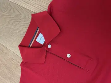 Paul Smith 레드 피케 셔츠 M 사이즈