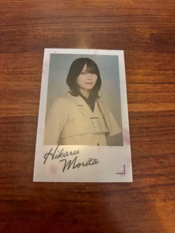 사쿠라자카46 모리타 히카루 클리어 스티커