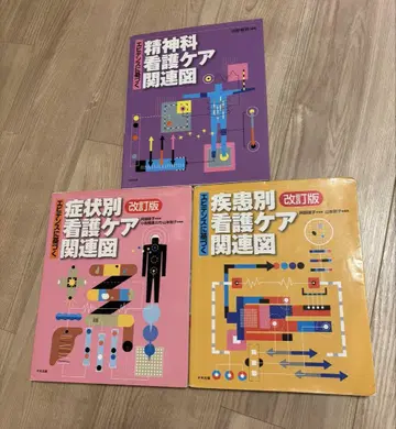 간호 케어 관련도 개정판 3권 세트