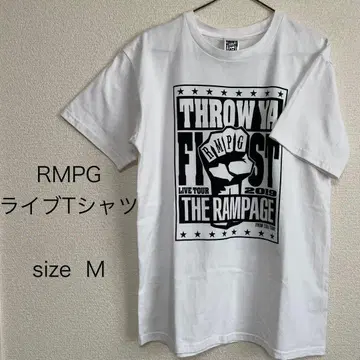 RMPG 라이브 T셔츠 화이트 M 사이즈