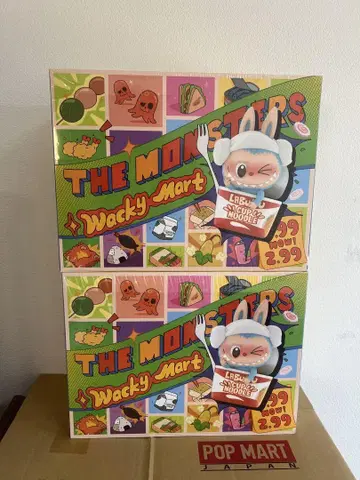 POPMART THE MONTERS LABUBU Wacky Mart 2개