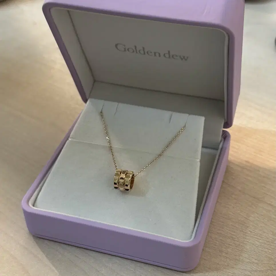 GOLDEN DEW | 골든듀 Golden Dew Happy Dew Necklace on Bunjang