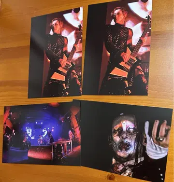 선착순 DIR EN GREY 타워 레코드 카페 엽서 4매 세트