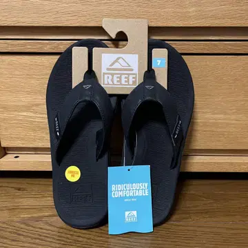 [새상품] REEF SANTA ANA 블랙 비치 샌들