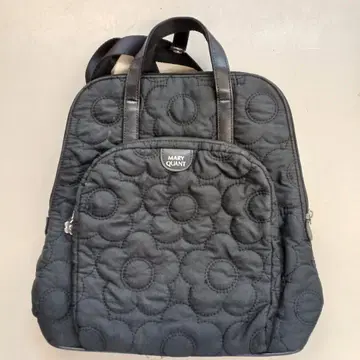 11) MARY QUANT 2way 퀼팅 백팩 데이지