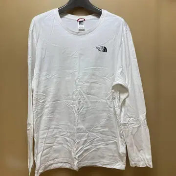 THE NORTH FACE 긴팔 T셔츠 XL/TG 화이트