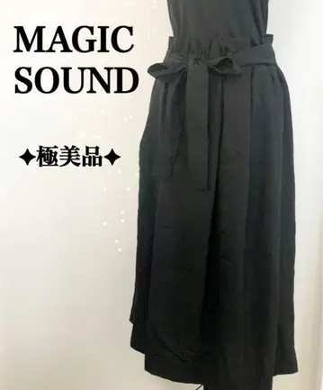 컨디션 최상 리본 벨트가 귀여운 MAGIC SOUND 롱 스커트