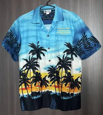 Aloha Republic 알로하 셔츠 반팔 팜 트리