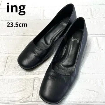 ing 블랙 펌프스 23.5cm 포멀 취업활동 수험 여성용 새상품급 신발