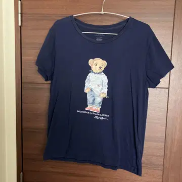 폴로 랄프 로렌 폴로 베어 티셔츠 네이비
