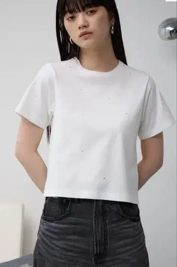 AZUL BY MOUSSY 큐빅 티셔츠 S