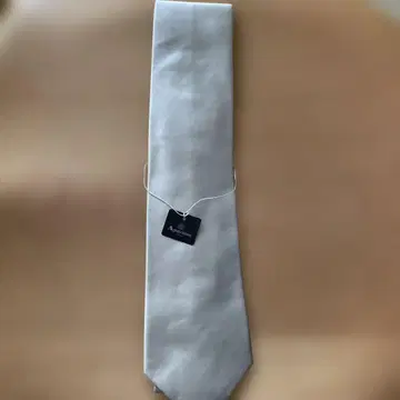Aquascutum 실버 포멀 넥타이 SILK 100% 미사용 새상품