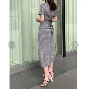 snidel 메로우 디자인 원피스
