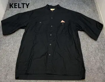 KELTY 켈티 별주품 밴드 카라 반팔 셔츠 M 사이즈