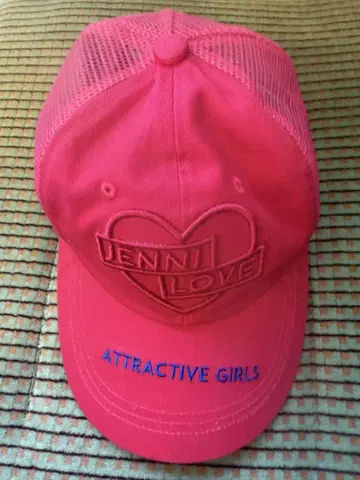 JENNI LOVE 핑크 캡