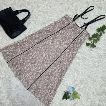 새상품급 Noela 노엘라 10주년 기념 원피스 꽃무늬 레이스 M