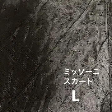 MISSONI 미쏘니 블랙 스커트 레이스풍