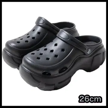 통굽 클로그 샌들 LL 사이즈 경량 crocs 스타일