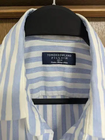 TOMORROWLAND PILGRIM 긴팔 셔츠 고급 라인 현행 택