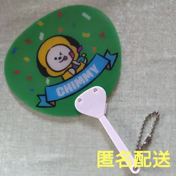 BT21 POP UP STORE 미니 부채 키링 치미