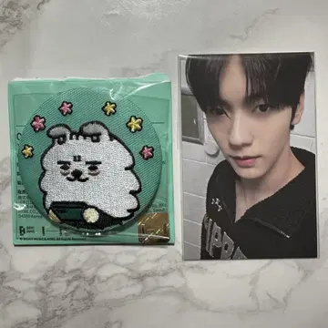 TXT 뿔바투 자수 캔뱃지 용몽 수빈 트레이딩 카드