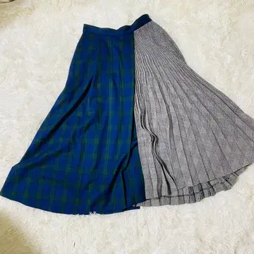 알아바일 allureville 비대칭 스커트 롱