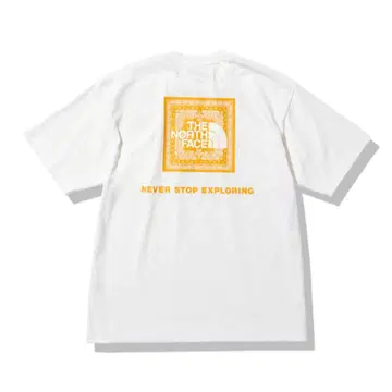 THE NORTH FACE 화이트 티셔츠