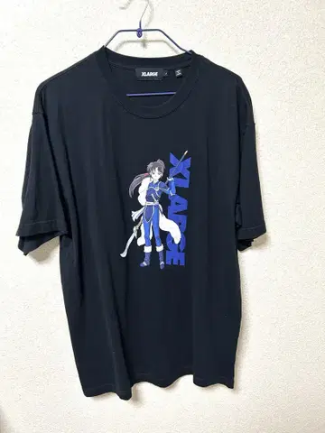 x-large 이누야샤 콜라보 티셔츠 사이즈 L