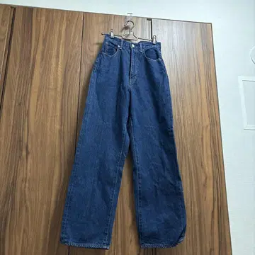 moussy 다크 블루 부츠컷 데님