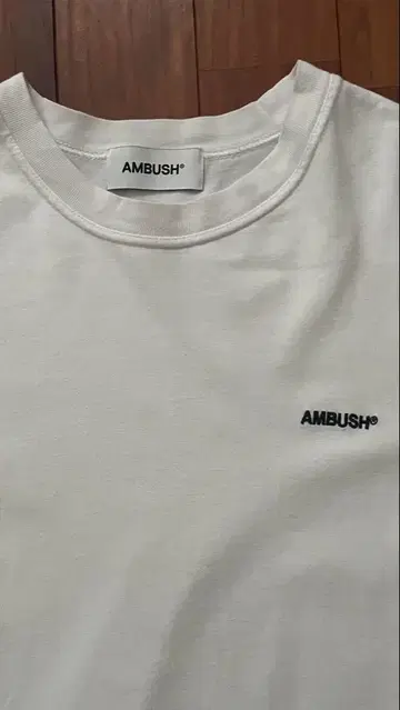 AMBUSH 티셔츠 화이트