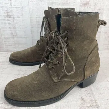 BUTTERO 부테로 레이스업 부츠 사이드지퍼