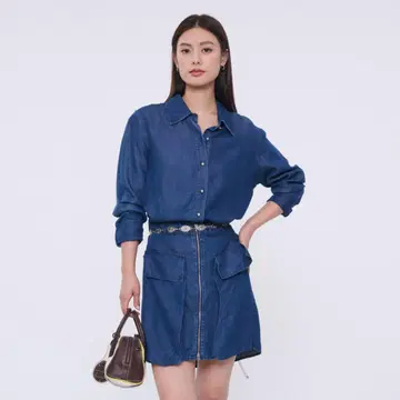 made in HONGKONG 데님 원피스