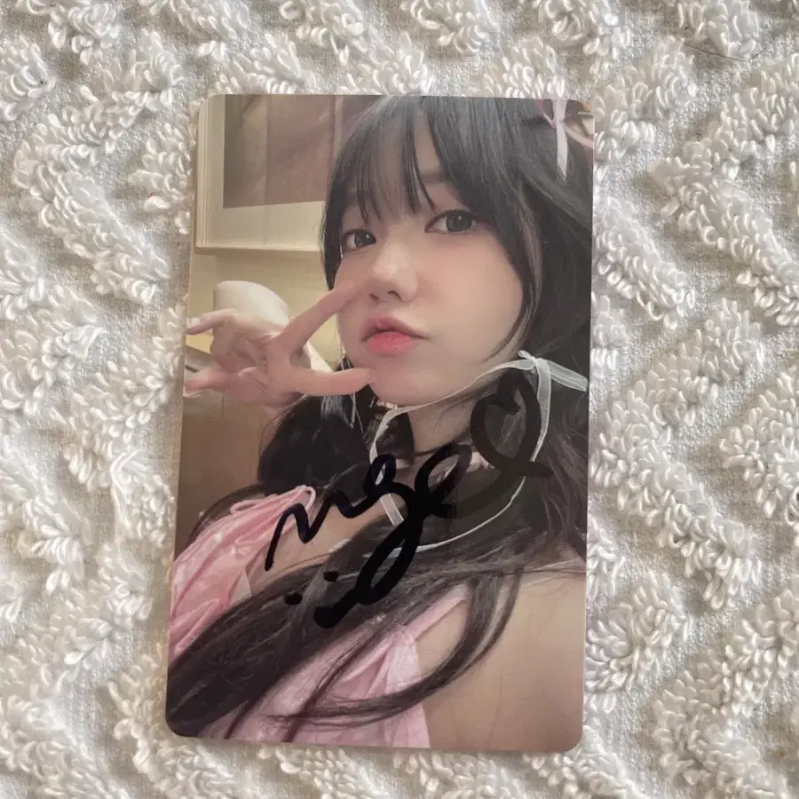 qwer beatroad Ribbon poca Chodan #qwer,#qwer쵸단,#qwer포카