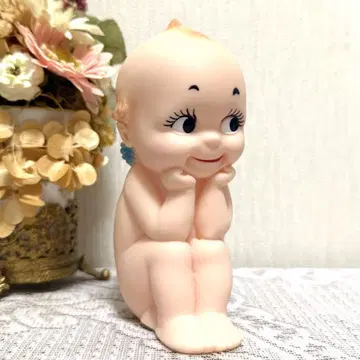 미국 빈티지 카메오 사 로즈 오닐 큐피 상자만 데미지 있음