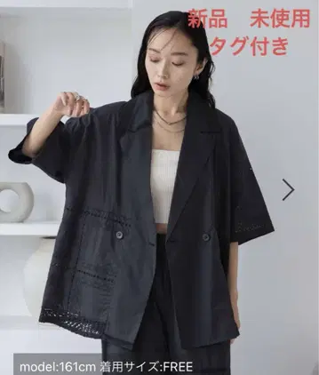[JEANASIS] 패치워크 레이스 W 자켓