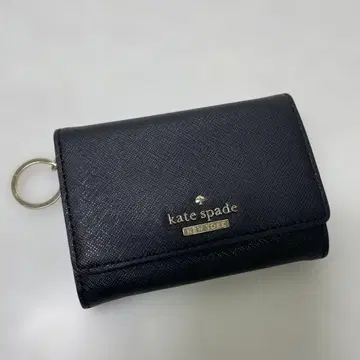케이트 스페이드 Kate spade 패스 케이스 지갑 블랙 가죽