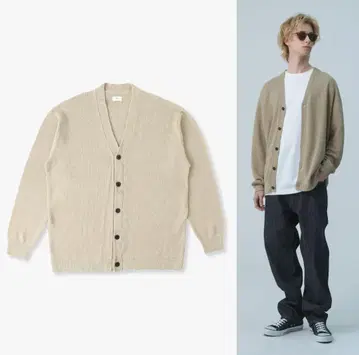 24SS RHC 론 하먼 린넨 니트 가디건
