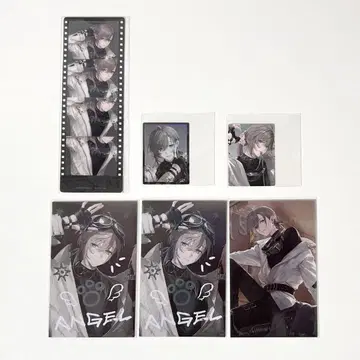 니지산지 카나에 메탈 카드 ID 사진 스티커 필름풍 클리어 책갈피