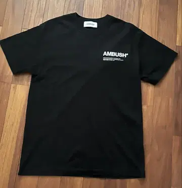 AMBUSH 티셔츠 블랙