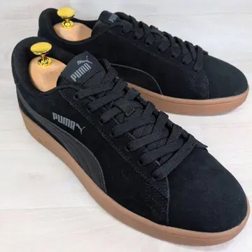 푸마 26.5cm 블랙 스웨이드 스니커즈 심플 PUMA 블랙