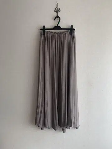 Plage 플라주 개더 스커트 롱 그레이지 38