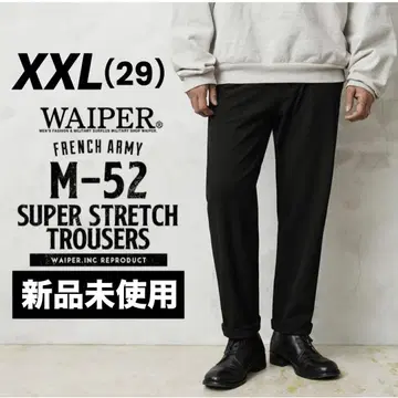 WAIPER.inc M-52 트라우저 슈퍼 스트레치 프랑스군 블랙