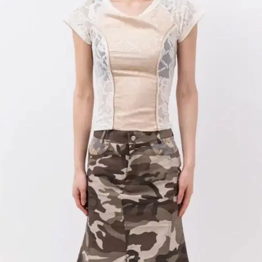 [2000ARCHIVES] CAR PLATE DRAPED TOP ★大人気★ 2000Archives CAR PLATE DRAPED TOP (WHITE) 2 #2000아카이브