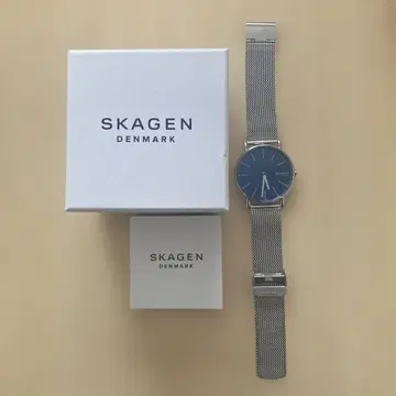 SKAGEN 다크 블루 손목시계