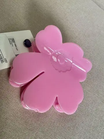 마리메꼬 헤어 클립  핑크