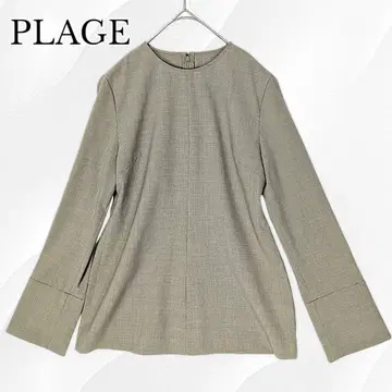 최근 모델 플라주 워셔블 TW STRETCH T 블라우스 풀오버