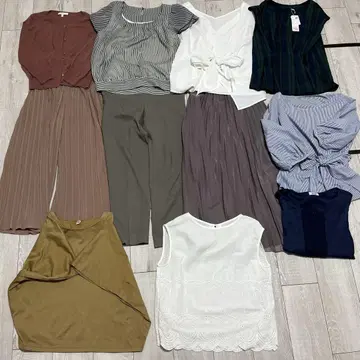 깔끔 미니멀리즘 25점 전후 덤 포함 여성용 묶음 판매 브랜드 다수