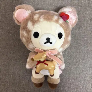 코리락쿠마 봉제 인형 사슴 밤비 리락쿠마