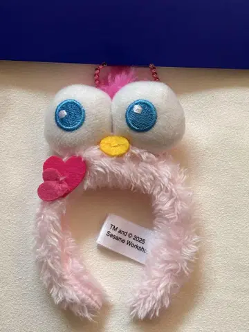 USJ 세서미 스트리트 머리띠 키체인 모피